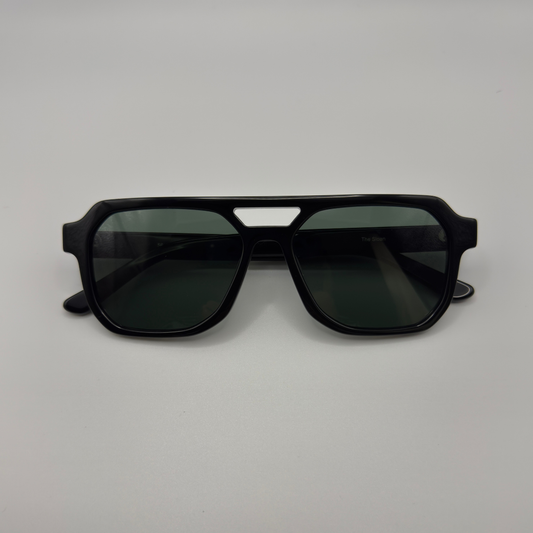 Sloan - Black & Olive Green