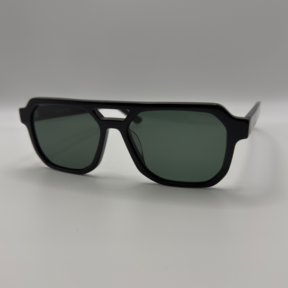 Sloan - Black & Olive Green